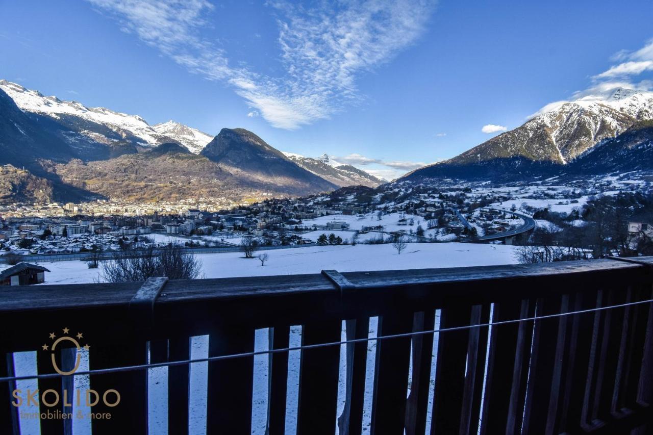 Cosy Chalet In Brig-Glis Extérieur photo